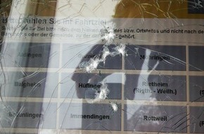 Bundespolizeiinspektion Offenburg: BPOLI-OG: Sachbeschädigung an Fahrkartenautomat/ Bundespolizei sucht Zeugen