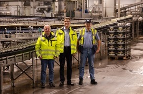 Krombacher Brauerei GmbH & Co.: Strategic investment in the future: Krombacher Brauerei modernises bottling plant with large-scale conversion