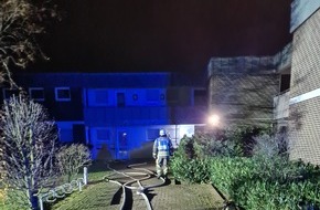 Feuerwehr Bocholt: FW Bocholt: Wohnungsbrand mit Menschenleben in Gefahr