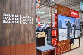 BAUHAUS und Strauss eröffnen erste Pop-up Stores in Deutschland