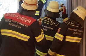 Feuerwehr München: FW-M: Wespenentfernung ging gewaltig schief (Am Westkreuz)