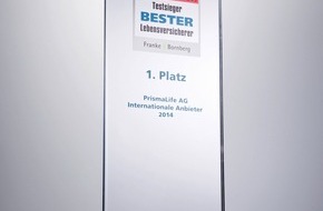PrismaLife AG: Focus-Money Versicherungspreis "Bester Lebensversicherer 2014" geht an PrismaLife (FOTO)