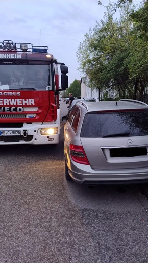 FW Weinheim: Keine Langeweile f&uuml;r die Weinheimer Feuerwehr am Wochenende