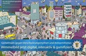 Landeskriminalamt Baden-Württemberg: LKA-BW: Digital, interaktiv, gamifiziert: Das neue Präventionsangebot der Polizei gegen Verschwörungsmythen und Antisemitismus