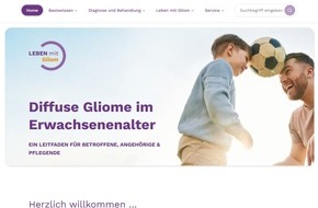 Servier Deutschland GmbH: Neue Website "Leben mit Gliom": Servier Deutschland bietet verlässliche Informationen zu niedriggradigen, IDH-mutierten Gliomen