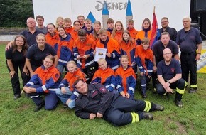 Freiwillige Feuerwehr Hünxe: FW Hünxe: Jugendfeuerwehr Hünxe erlebt unvergessliches Wochenende beim Kreiszeltlager in Neukirchen-Vluyn