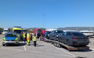 Polizeipr&auml;sidium Nordhessen: POL-KS: Zahlreiche Verst&ouml;&szlig;e im G&uuml;terverkehr festgestellt: Gro&szlig;kontrolle verschiedener Beh&ouml;rden an der Tank- und Rastanlage Kassel-Ost