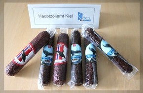 Hauptzollamt Kiel: HZA-KI: Norwegische Wal-Salami aus dem Verkehr gezogen - Artenschutz kennt keine Grenzen