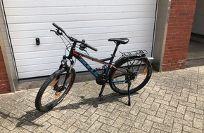 Polizeiinspektion Aurich/Wittmund: POL-AUR: Eigentümer eines Mountainbikes gesucht