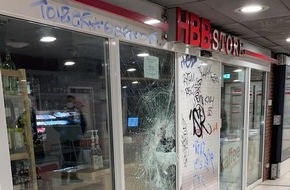 Bundespolizeiinspektion Hamburg: BPOL-HH: S-Bahnhof Stadthausbrücke: Mutmaßliche Täter nach versuchtem Kioskeinbruch vorläufig festgenommen und der U-Haftanstalt zugeführt-