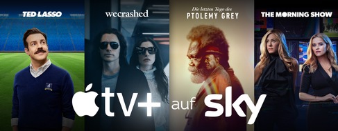 Sky Deutschland: Apple TV+ ab heute drei Monate bei Sky kostenlos