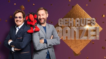 SAT.1: Zocken mit Zonk! Jörg Draeger und Daniel Boschmann gehen am Donnerstag in SAT.1 aufs Ganze