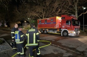 Feuerwehr Weinheim: FW Weinheim: &Uuml;BERLANDHILFE W&Auml;HREND JAHRESHAUPTVERSAMMLUNG. FEUERWEHR WEINHEIM UNTERST&Uuml;TZT BEI BRAND IN LAUDENBACH