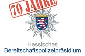 Hessisches Bereitschaftspolizeipräsidium: POL-HBPP: Bereitschaftspolizeipräsidium feiert 70-jähriges Jubiläum DKMS-Spendenaktion und Konzert des Landespolizeiorchesters