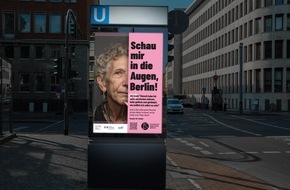 Schwulenberatung Berlin gGmbH: Schau mir in die Augen, Berlin - Kampagne macht LSBTI* im Alter sichtbar