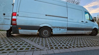 Polizei Gelsenkirchen: POL-GE: Polizei stoppt &uuml;berladenen Kleintransporter