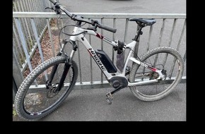 Polizeipr&auml;sidium Nordhessen: POL-KS: Folgemeldung: Polizei sucht mit Foto den Eigent&uuml;mer eines mutma&szlig;lich gestohlenen E-Bikes