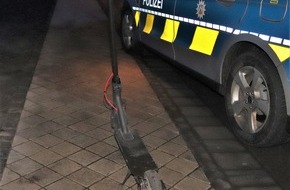 Kreispolizeibehörde Höxter: POL-HX: E-Scooter-Fahrer begeht mehrere Verstöße bei Tour durch Warburg