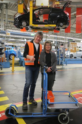 Zum ersten Mal an der Linie: Die Bläck Fööss auf den Spuren des Ford Fiesta (FOTO)