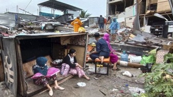 Solidar Suisse: Humanitäre Hilfe nach Erdbeben auf Sulawesi