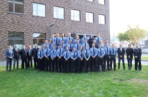 Polizeipräsidium Trier: POL-PPTR: 33 neue Polizistinnen und Polizisten in der Region