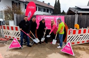 Deutsche Telekom AG: Telekom startet Glasfaserausbau in Höhenkirchen-Siegertsbrunn