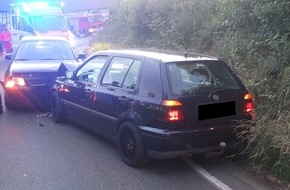 Polizei Düren: POL-DN: PKW gerät in den Gegenverkehr - Fahrer war betrunken