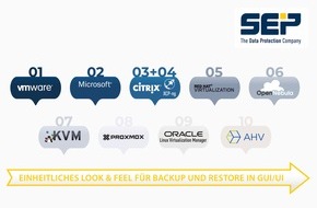 SEP AG: SEP: Flexible Backup-Software vereinfacht den Hypervisor-Wechsel