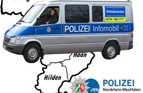 Polizei Mettmann: POL-ME: Das INFO-MOBIL kommt vor das Rathaus - Monheim - 1902022