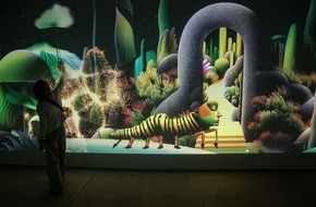 Leipzig Tourismus und Marketing GmbH: Neue immersive Ausstellung im Kunstkraftwerk Leipzig: "TraumFabrik - Wo Licht zum Zauber wird"