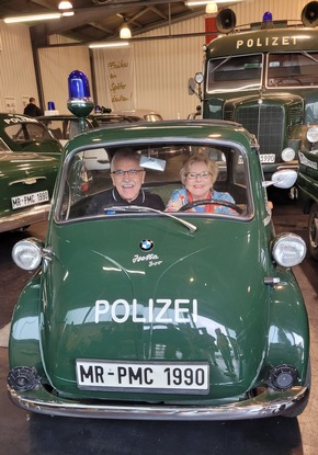 Mittelhessen: MARBURG-BIEDENKOPF: Polizeioldtimer Museum beendet die Saison - letzter Öffnungstag am 19. Oktober mit einigen Attraktionen