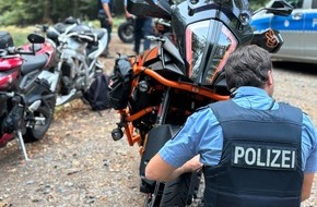Polizeipr&auml;sidium S&uuml;dosthessen: POL-OF: F&uuml;r die Sicherheit der Bikerinnen und Biker: Erneut Schwerpunkt-Kontrolle auf Waldstrecke