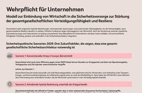 BearingPoint GmbH: Wehrpflicht f&uuml;r Unternehmen: BearingPoint pr&auml;sentiert Strategiepapier f&uuml;r eine gesamtgesellschaftliche Sicherheitsvorsorge