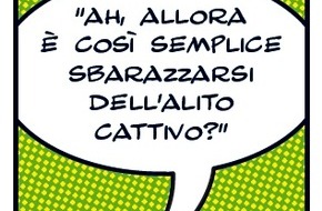 Schweizerische Zahnärzte-Gesellschaft SSO: Salute orale: E così semplice sbarazzarsi dell'alito cattivo?