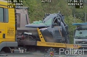 Polizeipräsidium Westpfalz: POL-PPWP: A6: Vollsperrung dauert an (Stand: 19.15 Uhr)