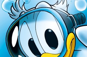 Egmont Ehapa Media GmbH: Planschen, lachen, lesen &ndash; mit dem Lustigen Taschenbuch &bdquo;Schwimmen&ldquo;!