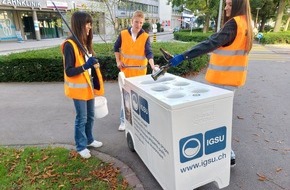 IG saubere Umwelt IGSU: Medienmitteilung: «Sauberes Jugendkulturfestival Basel dank Massnahmen-Mix»