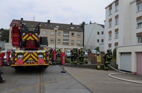 Feuerwehr Dortmund: FW-DO: 03.09.2020 - FEUER IN LÜTGENDORTMUND Brand im Keller eines Mehrfamilienhauses