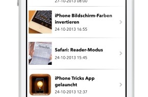 AppMachine: Platz 1 der iTunes-Charts: mit AppMachine erstellte Trick-App fürs iPhone erreicht 100.000 Downloads in einer Woche