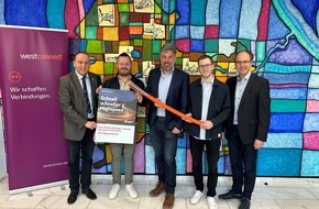 Westconnect GmbH: Pressemeldung: Glasfaserausbau in Verbandsgemeinde Brohltal: Leistungsstarkes Internet mit Glasfaser bis ins Gebäude für Anwohnende und Betriebe