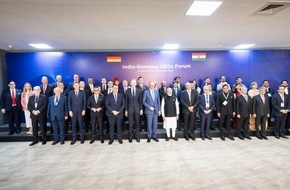 T&Uuml;V S&Uuml;D: T&Uuml;V S&Uuml;D-CEO Ishan Palit begleitete die Wirtschaftsdelegation von Bundeskanzler Friedrich Merz