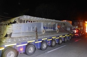 Polizeiinspektion Cuxhaven: POL-CUX: Schwertransporte ohne Genehmigung (Lichtbild in der Anlage)