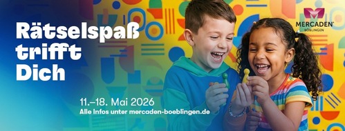 Ravensburger R&auml;tselwelten sorgen f&uuml;r Spielspa&szlig; in den MERCADEN&reg; B&ouml;blingen