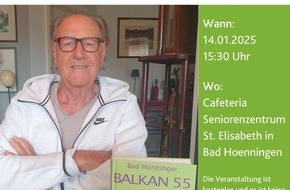 Alexianer-Verbund: Lesung mit Peter Roos im Seniorenzentrum St. Elisabeth