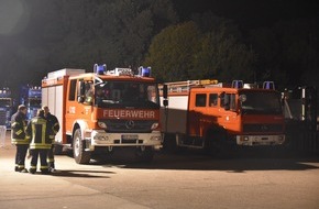 Freiwillige Feuerwehr Weeze: Feuerwehr Weeze: Brandsicherheitswache Q-Base 2017