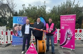 Deutsche Telekom AG: Grünes Licht für schnelles Internet: In Röthlein startet der Glasfaserausbau