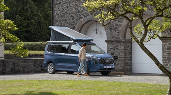 Ford Motor Company Switzerland SA: Ford präsentiert am diesjährigen Suisse Caravan Salon als Schweizer Premiere den neuen Ford Transit Custom Nugget