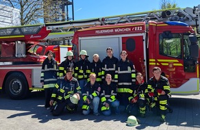 FW-M: Der Girls' Day 2026 bei der Feuerwehr M&uuml;nchen (Stadtgebiet)