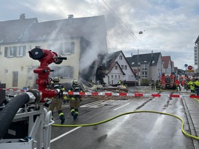 FW Stuttgart: Abschlussmeldung zur Explosion in einem Wohngebäude in Stuttgart-Vaihingen