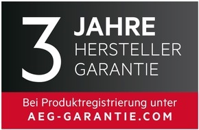 Electrolux Hausgeräte GmbH: Hand in Hand mit dem Fachhandel: AEG stärkt stationären Handel mit neuer Garantieerweiterung